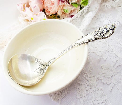 Vintage Sterling Silver Ladle Sir Christopher Pattern by Wallace Sterling 1940s Cocktail Fork 925 Sterling - Etsy