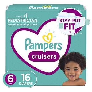 Pampers Cruisers Diapers (Choose Size and Count)
