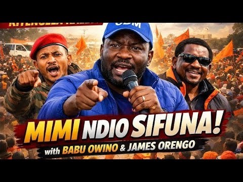 SIFUNA SPEECH TODAY AT KAKAMEGA SIMA HIYO KITU KAMA BANGI NA NI DIAGASI #sifunatrending