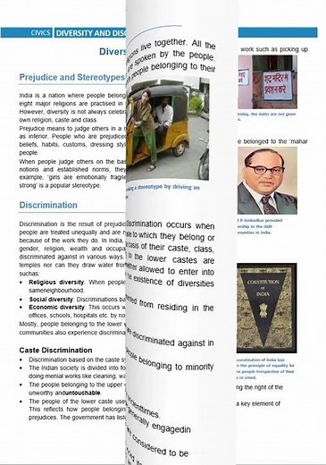 CBSE Grade 6 Social Science Civics Ch 2 Diversity and Discrimination Notes