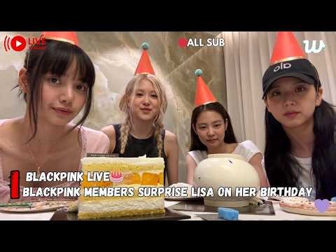 BLACKPINK Birthday Surprise for Lisa Goes Viral 🎉 | Full Emotional Moment