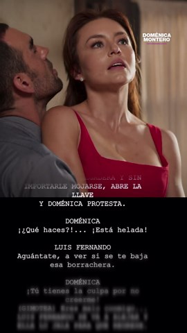 La escena impactante de Luis Fernando y Doménica
