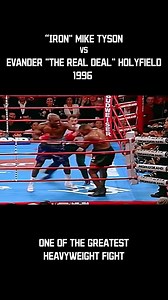 100K views · 995 reactions | Iron Mike Tyson vs. Evander The Real Deal Holyfield - 1996 highlights p2 | Boxing Classic TV | Facebook