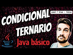 CONDICIONAL TERNARIO en Java ☕ ¡IF-ELSE en una línea!