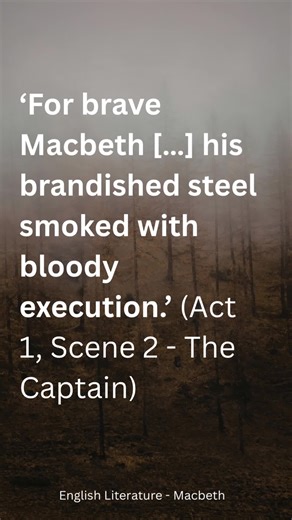 Macbeth Act 1 Scene 2 Flashcard Study Guide