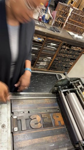 It wasn’t until letterpress printer and book artist Jenn Graves moved...