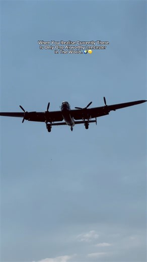 The World’s Only Airworthy Lancaster Is In Canada As The UK One (This One) Needs Maintenance..🥲 #maintenance #vintageaircraft #planespotting #planes | CA Aviation