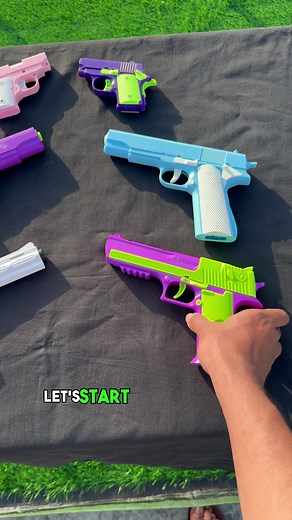 Here’s our complete deadshot arsenal 🥷🏼 #toy #prank #fun #enjoy #toygun
