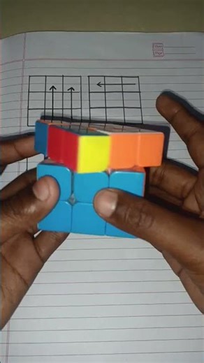 3 by 3 rubik's cube solve in new tricks 🤯#rubikscube #puzzle #how #ytshorts #cyborg