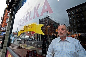 New York diner becomes focal point for people to show solidarity with Ukraine