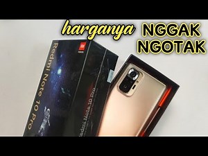 unboxing redmi note 10 pro - sekalian test PUBG
