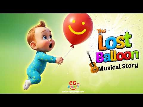 Oh No! Baby John Lost His Red Balloon! 🎈 | Nursery Rhymes & Kids Songs