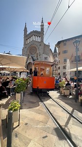 This is . . .👇🏼 . . . 📍Soller, Mallorca ❤️ 🇬🇧 Discover Sóller, nestled in the heart of the Tramuntana Mountains on Mallorca. Ride the historic tram from the town to the port, a favorite experience for both locals and tourists. 🇪🇸 Descubre Sóller, situado en el corazón de la Sierra de Tramuntana en Mallorca. Sube al histórico tranvía que va del pueblo al puerto, una experiencia favorita tanto para locales como para turistas. 🇩🇪 Entdecken Sie Sóller, eingebettet im Herzen des Tramuntana-G