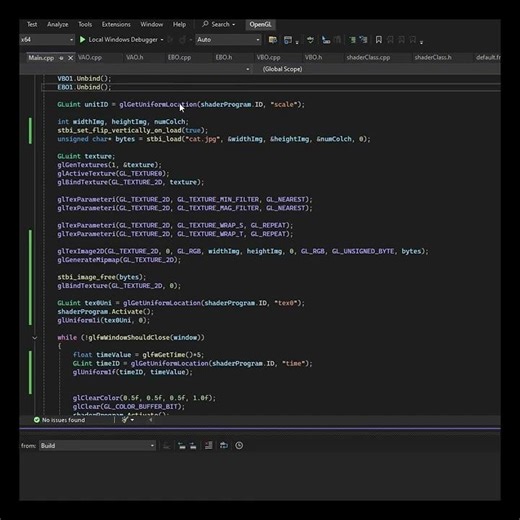 Texture mapping in OpenGL