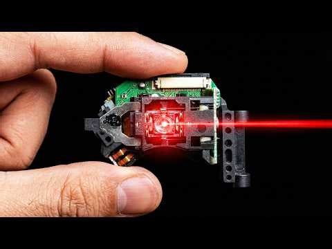 Hidden Inside Old DVD Player Is an AMAZING Laser Part Most People Ignore!