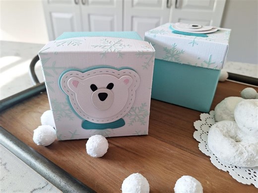 Polar Bear Gift Box | Party Favor – Set of 6 - Etsy