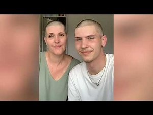 Mother Shave Head Support Her Son | Best Acts Of Kindness