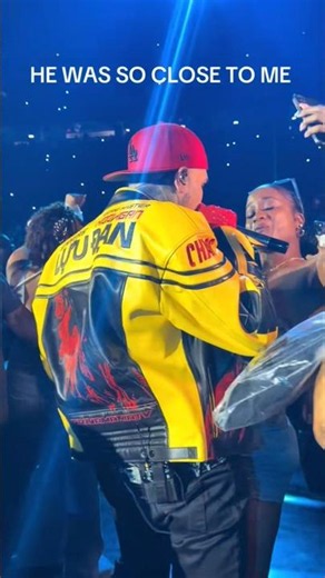 This Fan Matched Chris Brown's Energy 🔥 #rnbtour #obvious #detroit