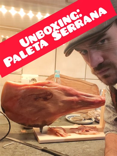 Dried Pork Leg Display