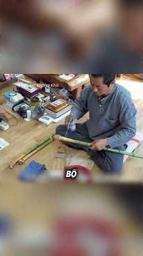 This is how an artisan crafts a stunning bamboo flute that leaves everyone in awe