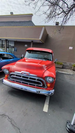 1957 Chevrolet 3100 pickup truck "Task Force series" (Red)