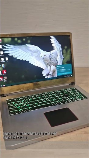 I MADE LAPTOP 100% Repairable DIY Project #diy #shorts