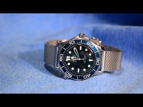 Clock Ticking Sound 1 Hour | Omega Seamaster Automatic Watch ASMR