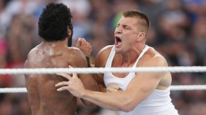 Gronk has his WrestleMania moment