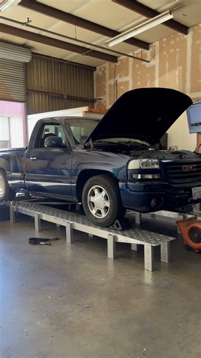 GMC Sierra 6.2L Texas speed ls3 stage 4 cam dyno #lsswap #gmcsierra #cammed #dyno