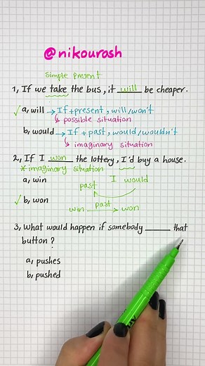 Understanding First and Second Conditional Sentences
