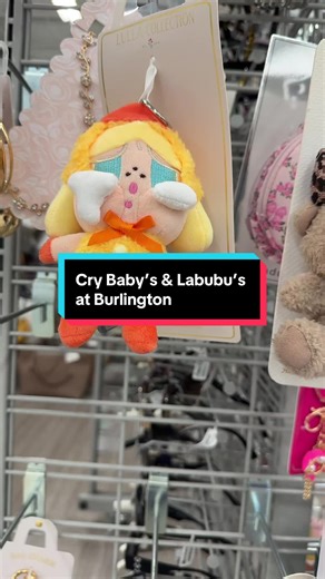 Shopping for Cry Baby and Labubu at Burlington