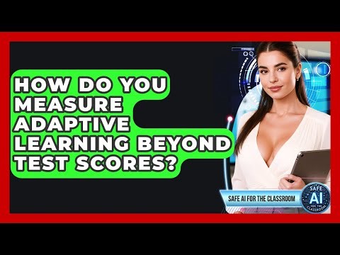 How Do You Measure Adaptive Learning Beyond Test Scores? - Safe AI for The Classroom