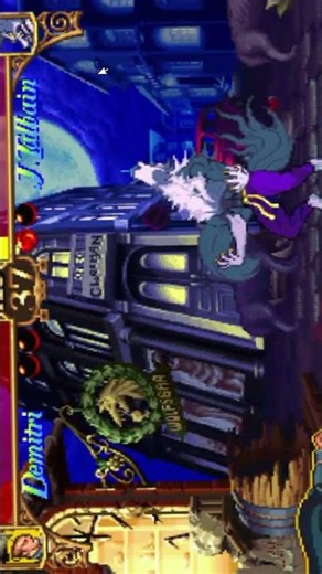 #vampire #vs #werewolf : Playing #darkstalkers #ps1 #psx #capcom #thetroubledman #retrogaming