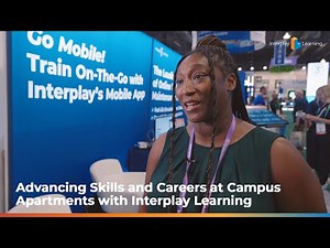 Advancing Skills and Careers at Campus Apartments with Interplay Learning