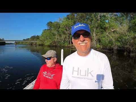 Chris and I try are best to catch Pan Fish in the Satilla river