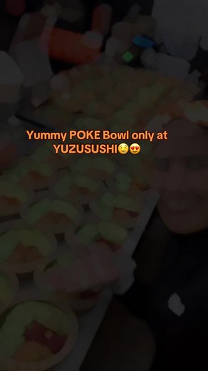 Yummy poke bowl only at yuzu sishi the best!😋💯👌#highlights @Yuzu sushi