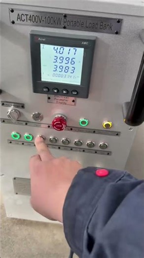 Discover the Power of Our 100kW Portable AC Load Bank in Action!