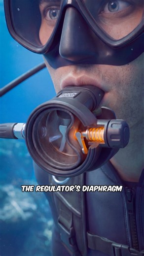 How a Scuba Regulator Lets You Breathe Underwater 🤿💨