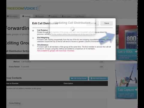 FreedomVoice Call Forwarding Tutorial