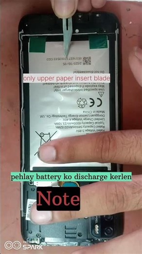 infinix battery repair at home #easyrepair