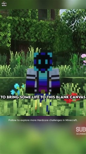 From Ruins to Masterpiece Clearing and Rebui 🎮🕹 Minecraft Hardcore #shorts