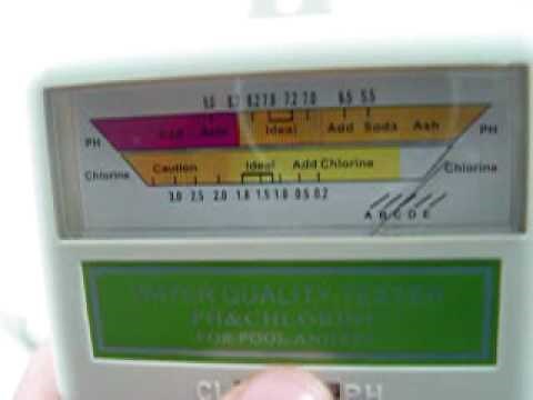 Chlorine Tester operation