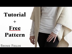 Knit This Cozy Triangle Shawl – Free Pattern + Tutorial!