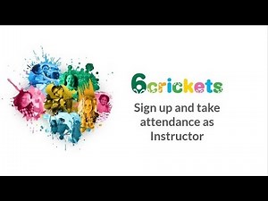 How to sign up and take attendance as an instructor