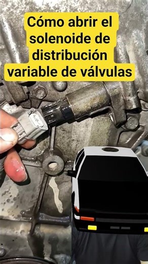 How to open the variable valve timing solenoid #automobile #mechanics