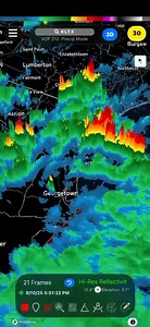 9.7K views · 65 reactions | 5:53 p.m. SUN - 8/10/25 - …STORMS...