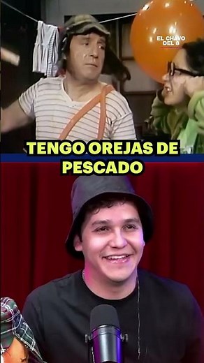 Chavo pops Chilindrina's balloon #ElChavoDel8