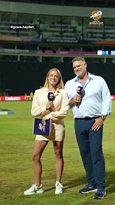 Grace Hayden brings dad to work on broadcast