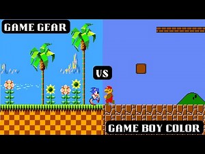 All Game Gear Vs Game Boy Color Games Compared Side By Side