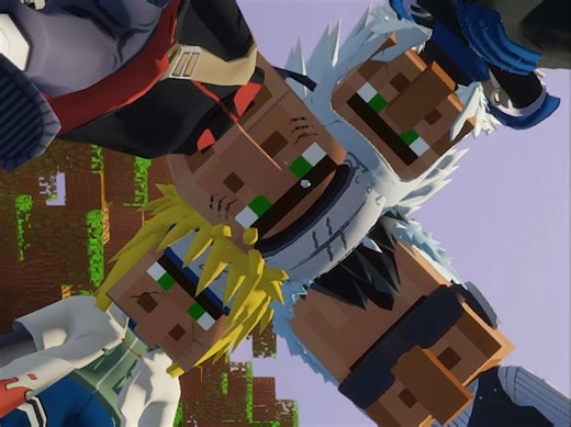 Mc村民，火影F4闪亮登场！